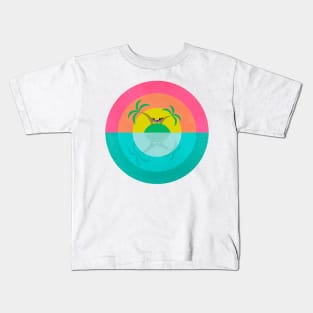 Summer Island Unicorn Kids T-Shirt